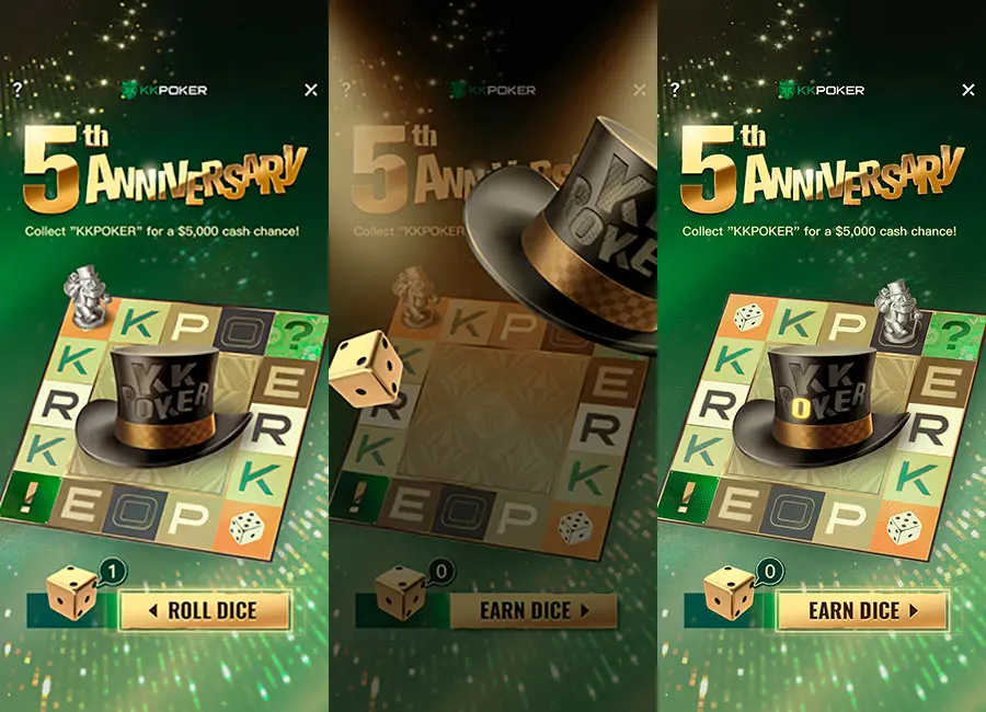 Anniversary Daily Mission Kk Poker