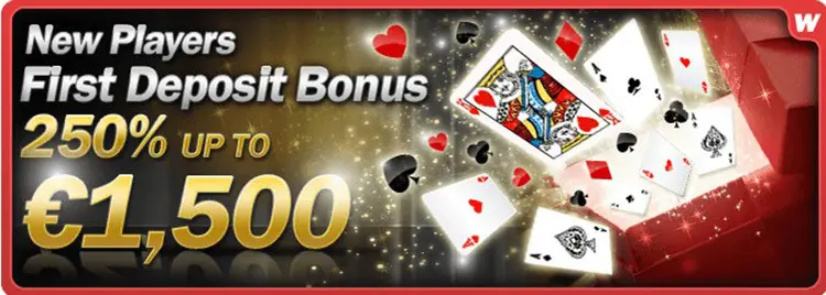 Winner Poker First Deposit Bonus