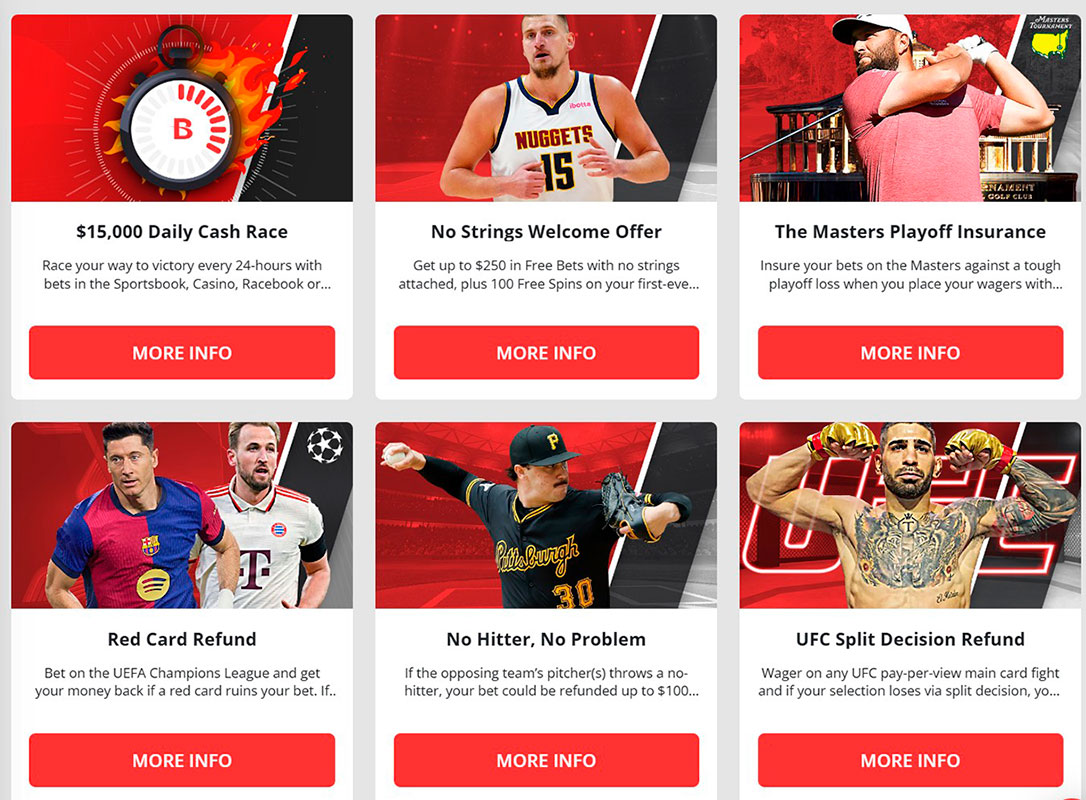 Bet Online Sportsbook Promos