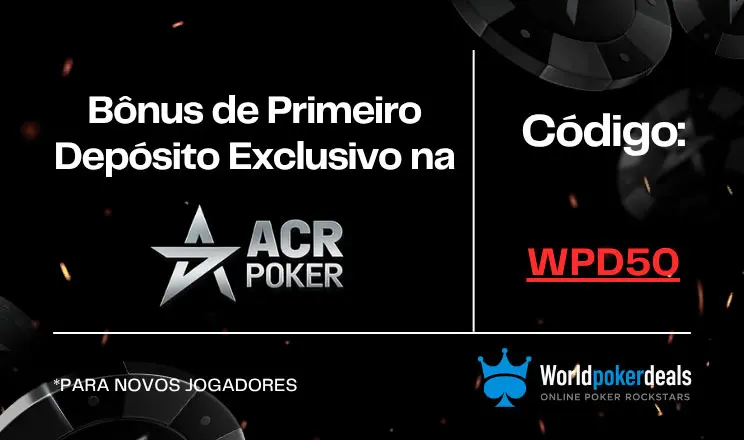 Bonus Exclusivo Primeiro Deposito Acr Poker