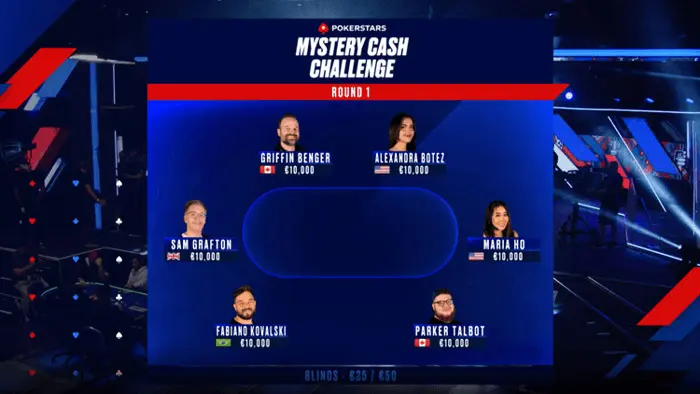 Mystery Cash Challenge от Poker Stars Эпизод 1