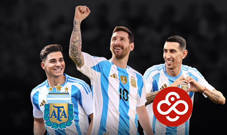 Coin Poker Camiseta Argentina