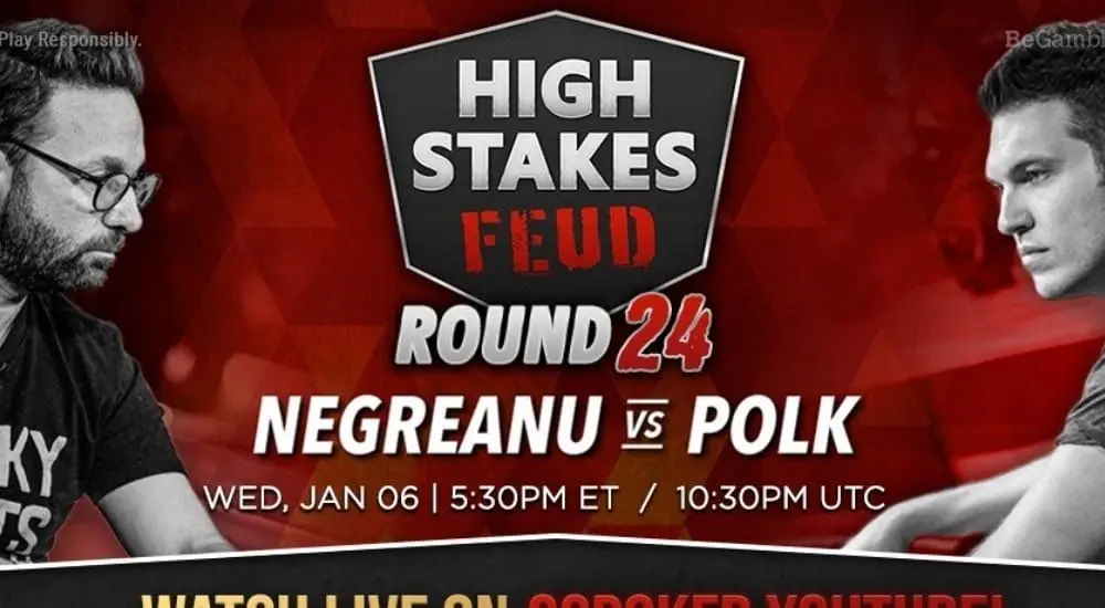 Negreanu dominó el segundo round y recuperó otros US$98K ante Doug Polk