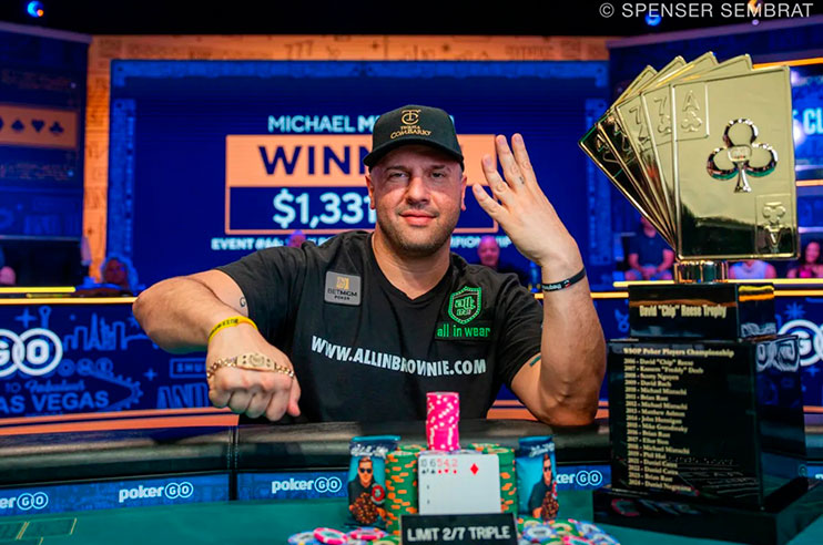 Michael Mizrachi gana el Event 66 Poker Players Championship Wsop 2025