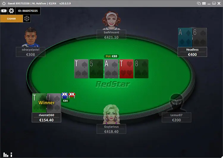 Mesa de iPoker