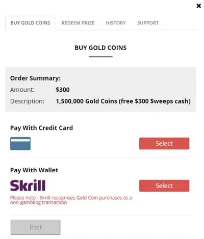 Global Poker Deposit Options