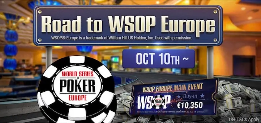 Road to WSOP Europe at GGPoker
