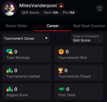 Hud Coin Poker Carrer Mtt