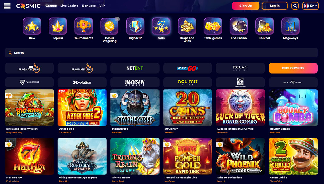 Cosmic Slot Casino Slots