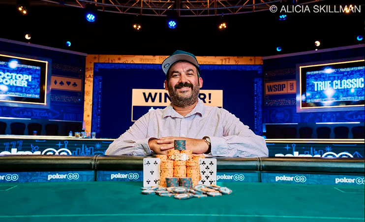 Ian Pelz gana el Event 67 Gladiators of Poker Wsop 2025