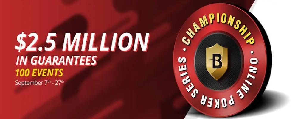 $2,5M GTD Championship Online Poker Series en Chico Poker Network