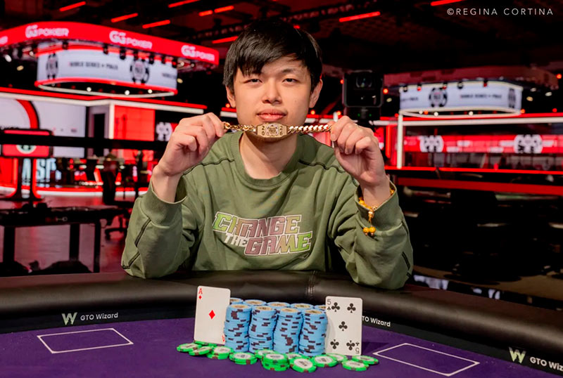 Honghao Zhang Wins Event 13 6 Handed Nlh Wsop 2026