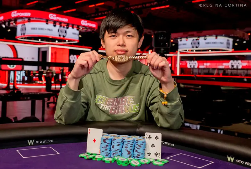 Honghao Zhang Wins Event 13 6 Handed Nlh Wsop 2026
