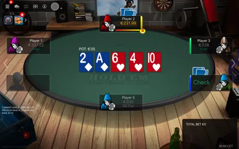 Redkings Poker Anonimus Table Es