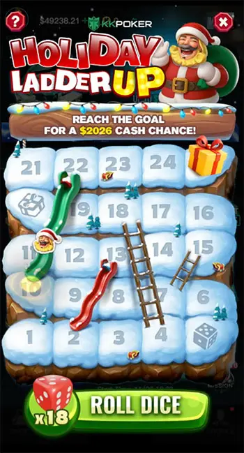 Kk Poker Holiday Ladder Up