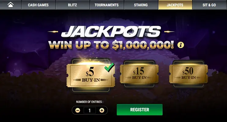 Jackpots Spins лобби турниров