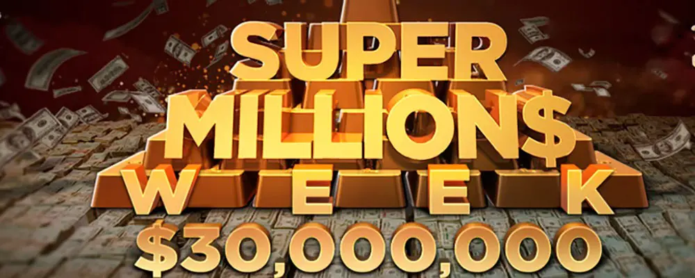 $30M GTD Super Millions Week Series en GGPoker