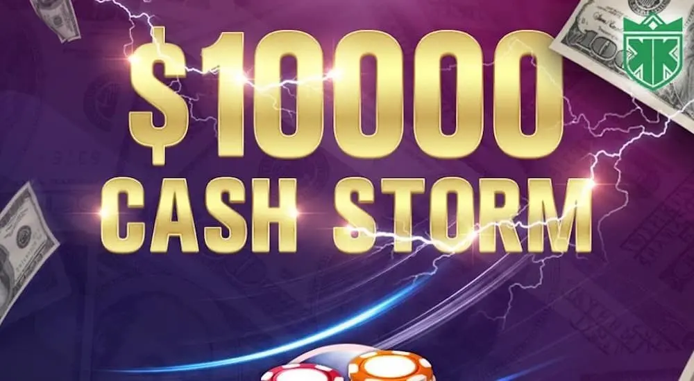Promoción Cash Storm en KKPoker