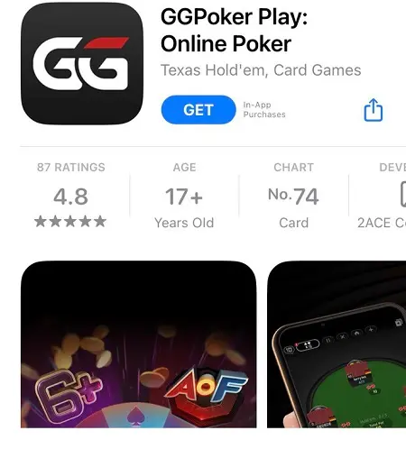 Ggpoker App Store