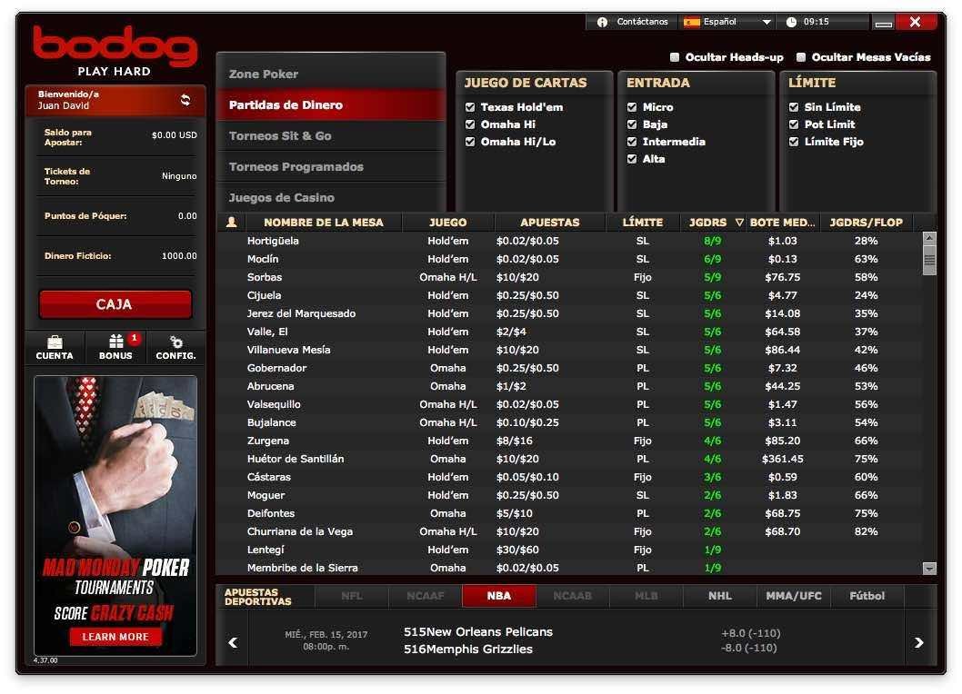 Bodog / Bovada / Ignition brands are back to Worldpokerdeals