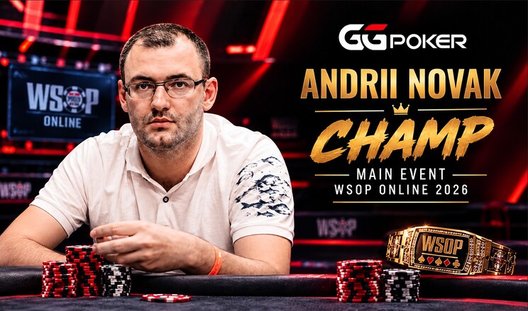 Andrii Novak Wins Wsop Online 2026 Main Event