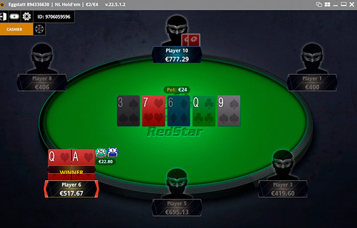 Redstar poker Jogos e tráfego