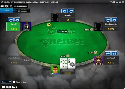 Netbet Poker Shortdeck Table En