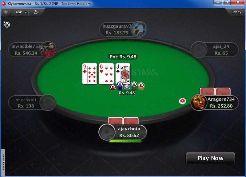 Pokerstars India Table En