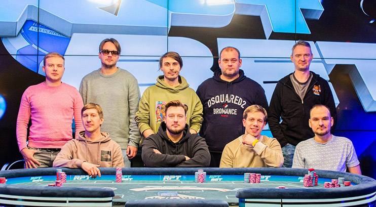 Финальный стол Главного турнира Rpt Minsk Grand Final 2023