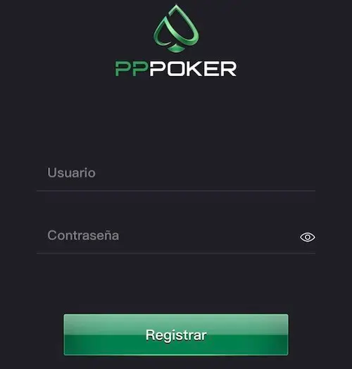 Nueva cuenta PPPoker