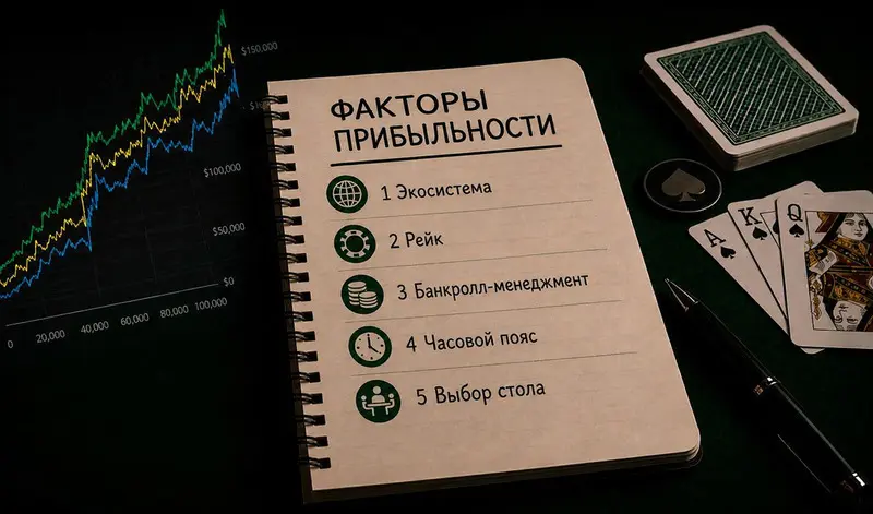 От чего зависит ваша прибыль в онлайн-покере
