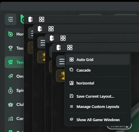Bcpoker Tables Layout