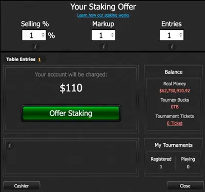 Staking offer on WPN