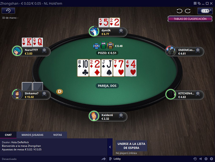 Vbetpoker Table New Es