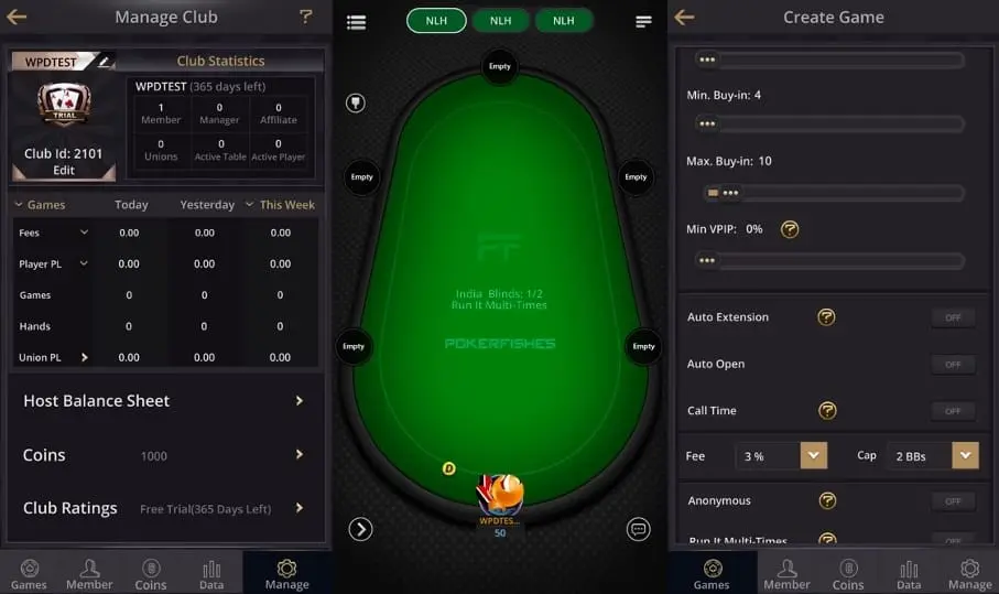 PokerFishes Table