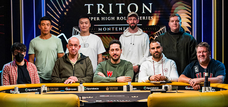 Final Table Players  Triton Shrs Montenegro 2024 25 K Gg Millions