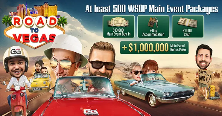 Road to Vegas Wsop Gg Poker