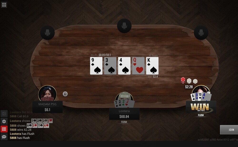 Betplay Omaha Table