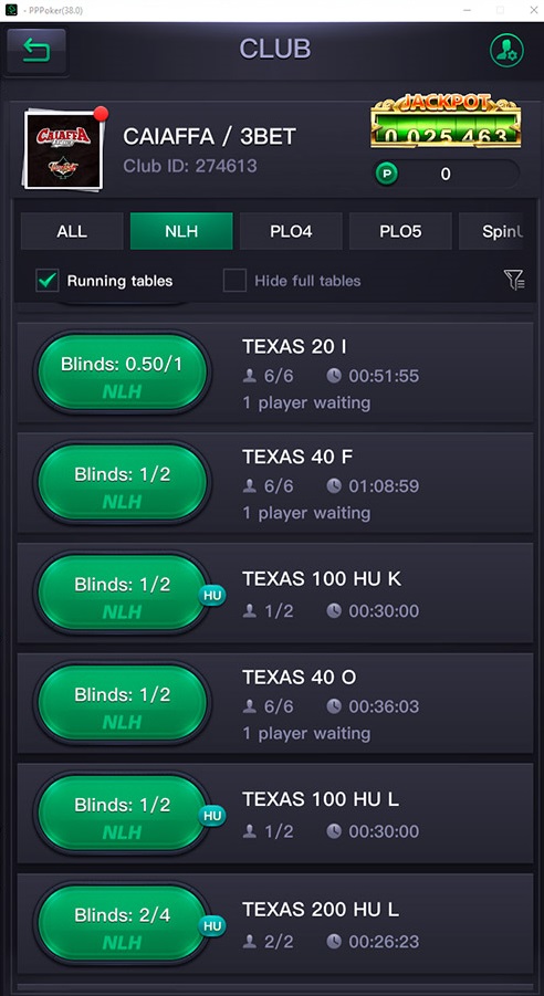 Pp Poker Cash Tables Lobby Ru