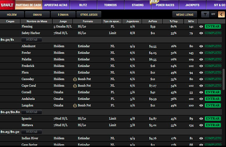 Black Chip Poker mesa de dinero vestíbulo