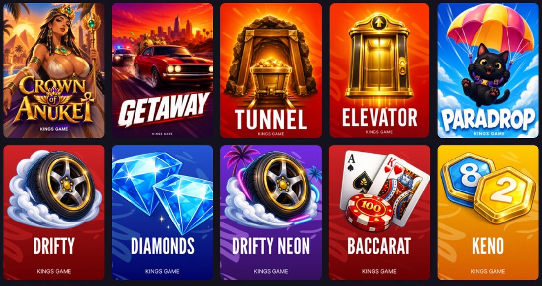 King Games Casino Originals Games