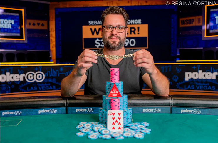Sebastiaan De Jonge gana el Event 59 Battle of the Ages Wsop 2025