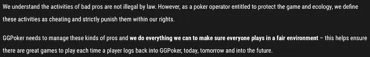 GGPoker Bad Pros