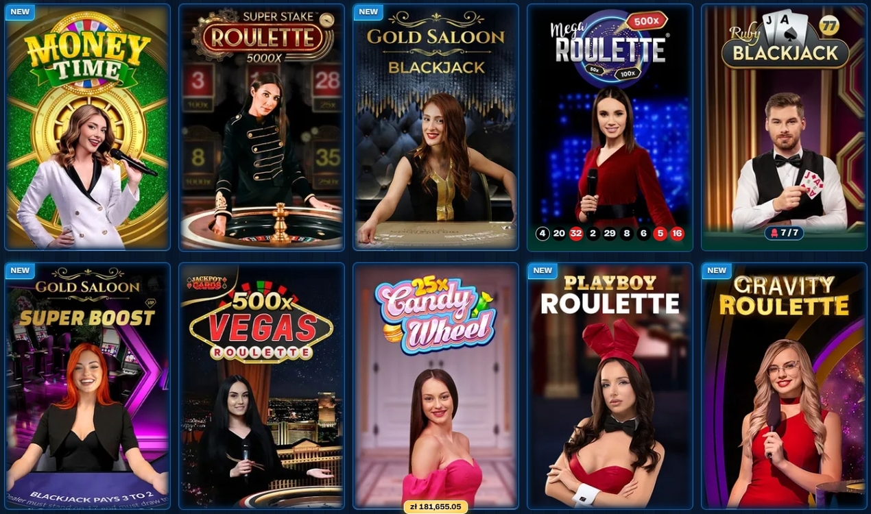 Dudespin Casino Live Games