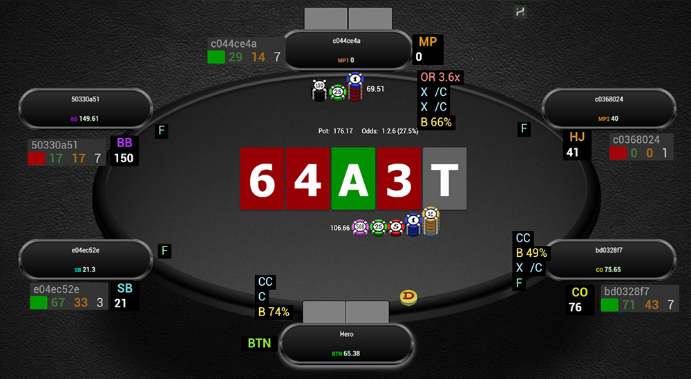 Cosmos Action Hud за столом