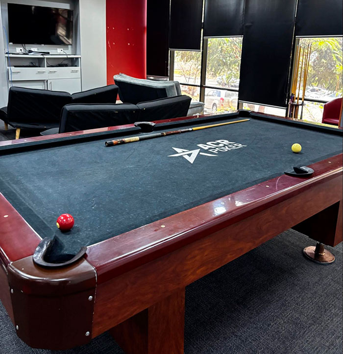 Billiard Table Acr Poker