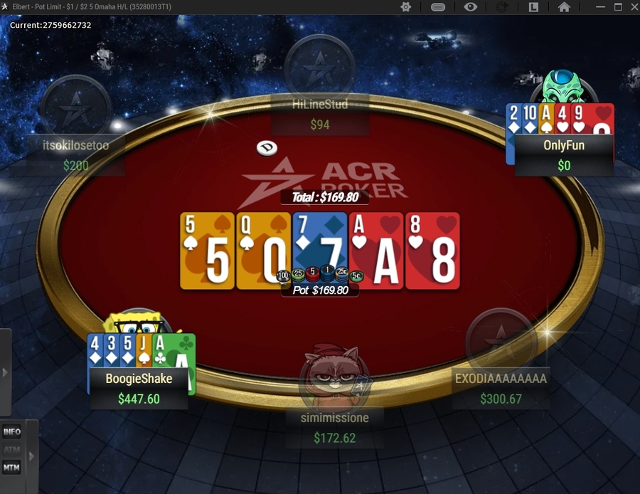 Acr Poker Plo5 Table