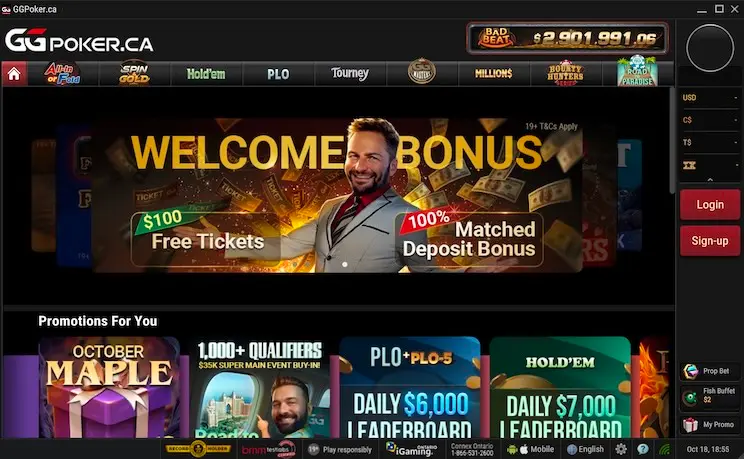 GGpoker Ontario