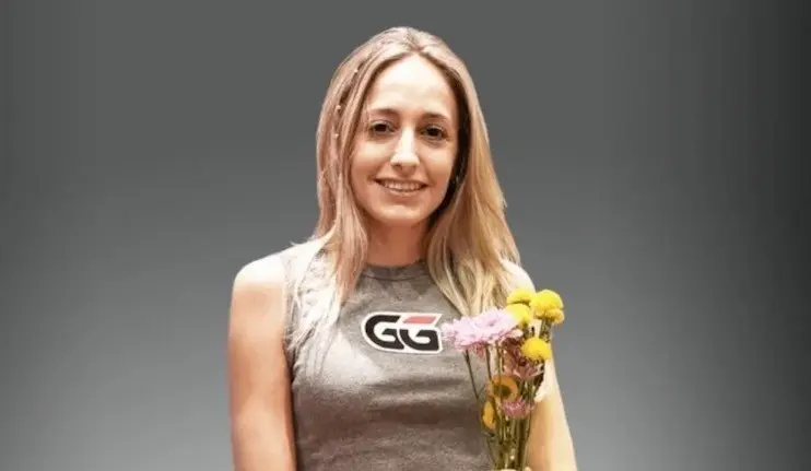 Imagen de Pamela Balzano Pamsi como representante de GGPoker