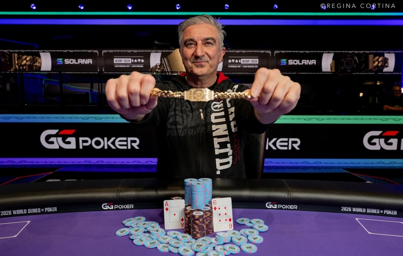 Homan Mohammadi Wins Event 46 Seniors No Limit Holdem Championship Wsop 2026